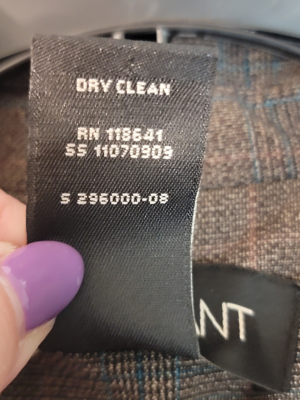 Lane Bryant Brown Plaid Blazer and Pants Set Size 20 - Picture 16 of 16